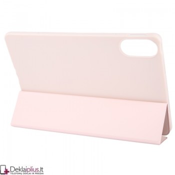 Smart soft dirbtinės odos dėklas - rausvas (Xiaomi Redmi Pad Pro 12.1/Poco Pad 12.1)
